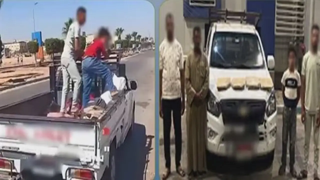 تفاصيل فيديو سرقة بلاط رصيف في الشرقية: تحرك أمني يكشف الحقيقة