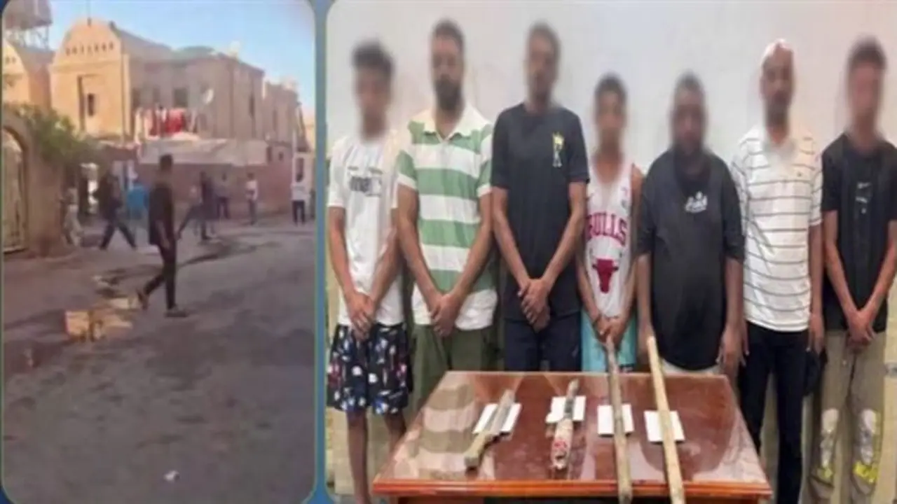 مشاجرة عنيفة بالأسلحة البيضاء في أكتوبر بسبب خلافات الجيرة ولهو الأطفال