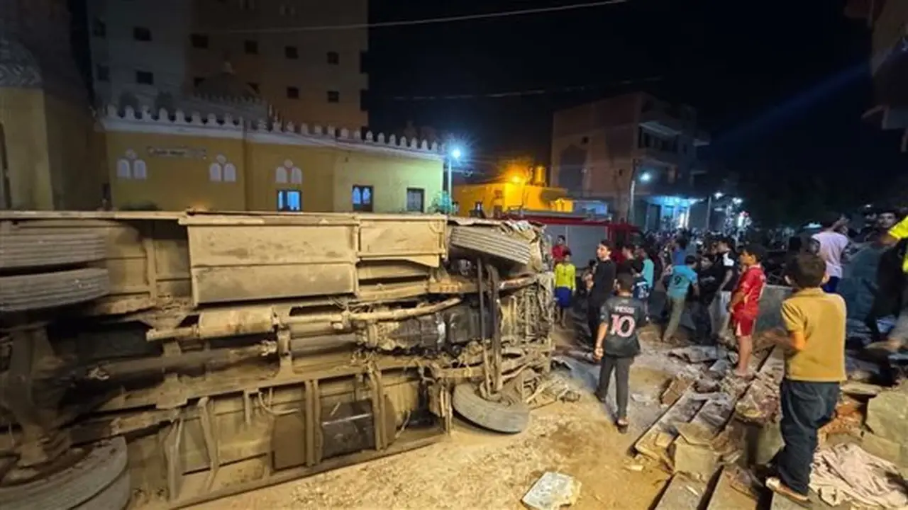 الأجهزة الأمنية تضبط الطفل وسائق أتوبيس طنطا بعد حادث انقلاب الحافلة