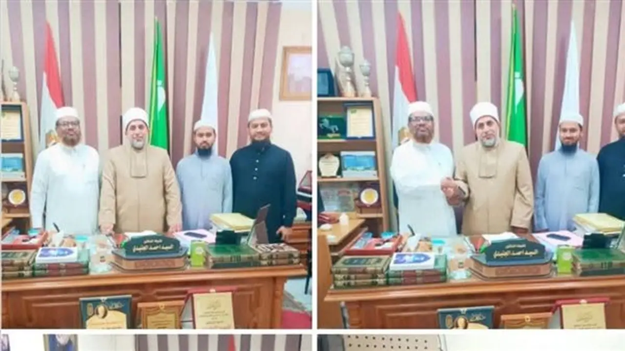 منطقة الشرقية الأزهرية تستقبل وفد الجامعة الإسلامية العالمية من بنجلاديش