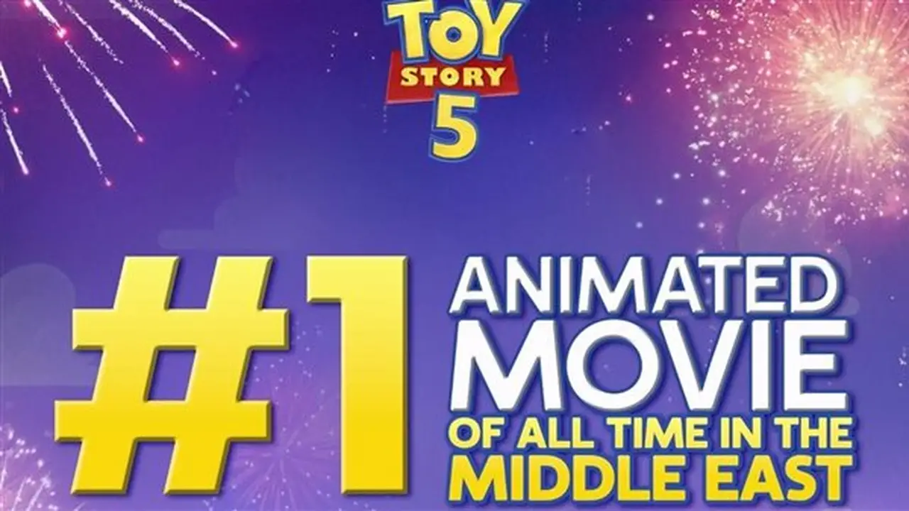 فيلم Toy Story 5 يتصدر إيرادات أفلام الرسوم المتحركة في الشرق الأوسط