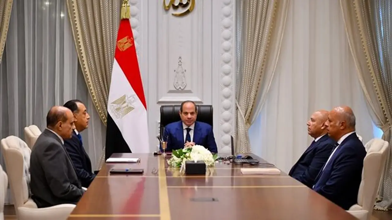السيسي يؤكد على ضرورة الانتهاء من مشروعات تطوير الموانئ ووسائل النقل (فيديو)
