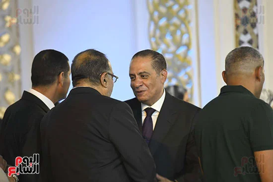 جانب من عزاء الدهشوري حرب