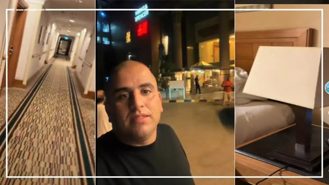 سائح يوثق لحظة وقوع زلزال مصر اليوم داخل فندق بالقاهرة (فيديو)