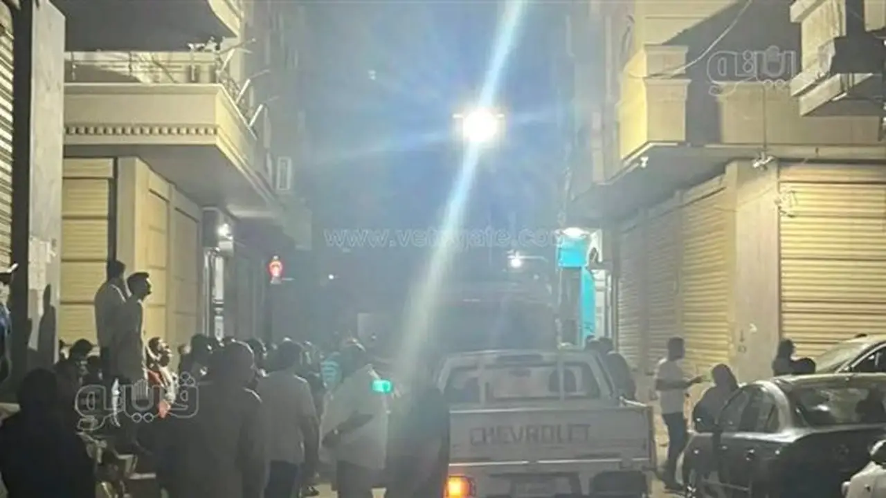 استنفار أمني في الشرقية لفحص برج سكني بعد زلزال الفجر (صور)