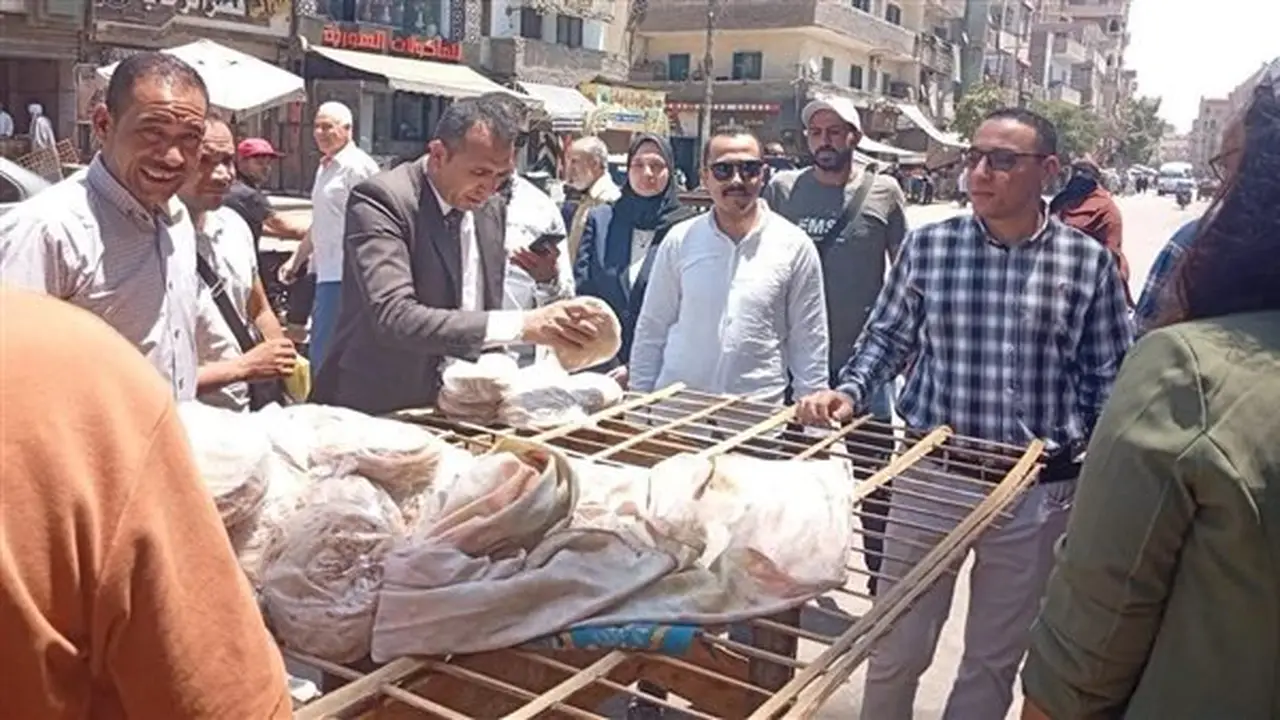 تحرير 2018 مخالفة خلال حملات رقابية على أسواق المنيا في يوليو