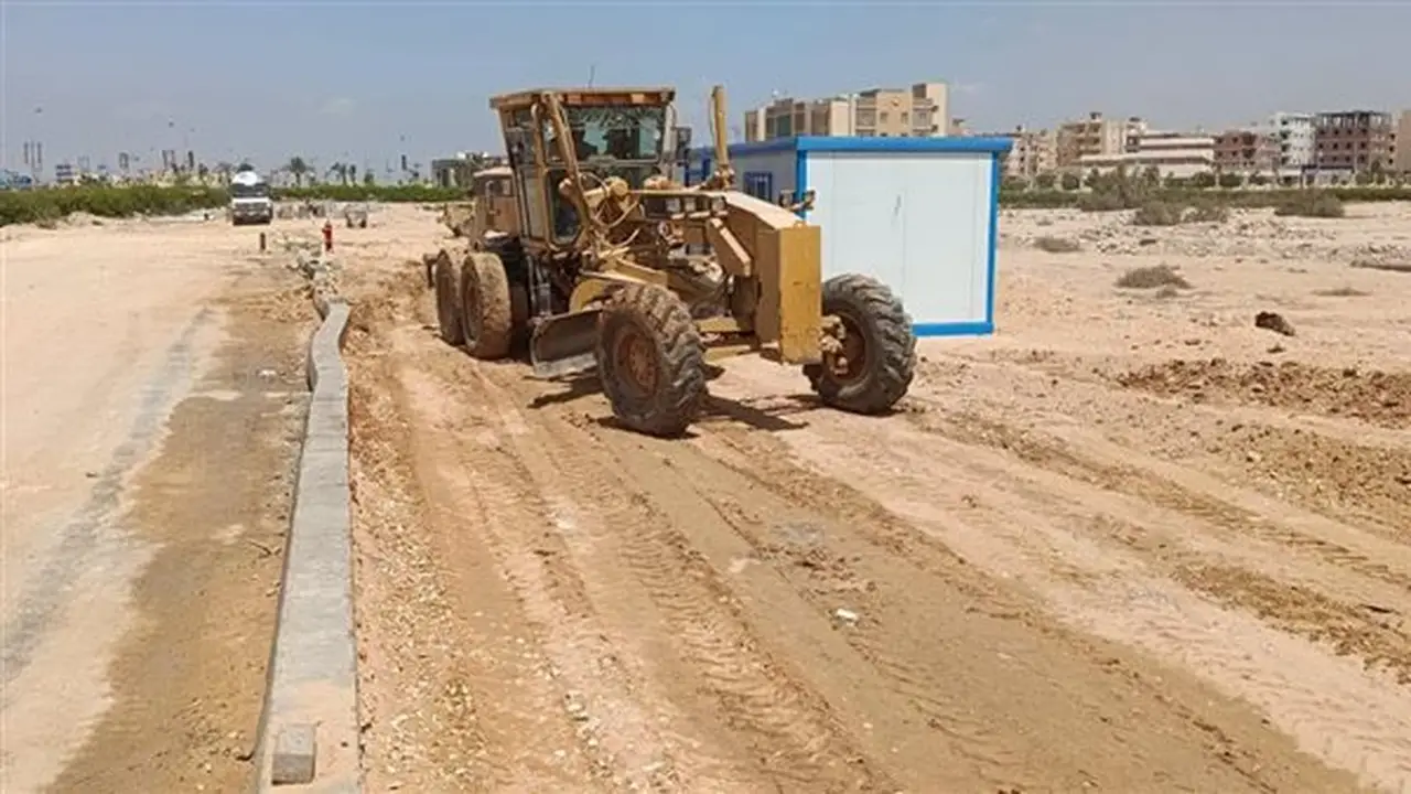 معدلات الإنجاز في مشروعات الطرق والمرافق وسكن كل المصريين بمدينة العبور الجديدة