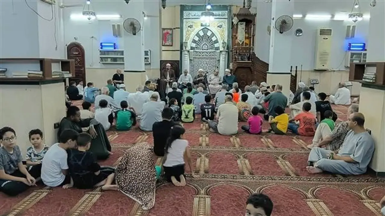أوقاف الإسماعيلية تحتفل بالمولد النبوي في مسجد الرحمن بقرية نفيشة