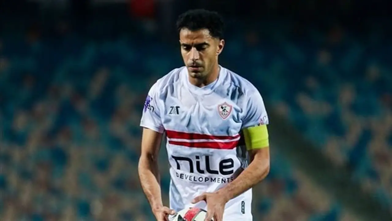 عمر جابر يتوج بجائزة أفضل لاعب في مباراة الزمالك والاتحاد السكندري