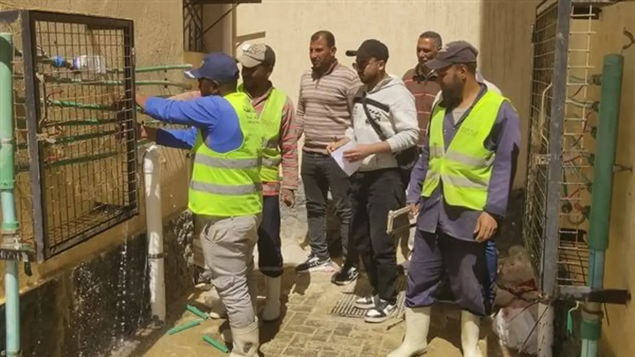 حملات لتحصيل مديونيات المياه وضبط الوصلات المخالفة في مدينة بدر