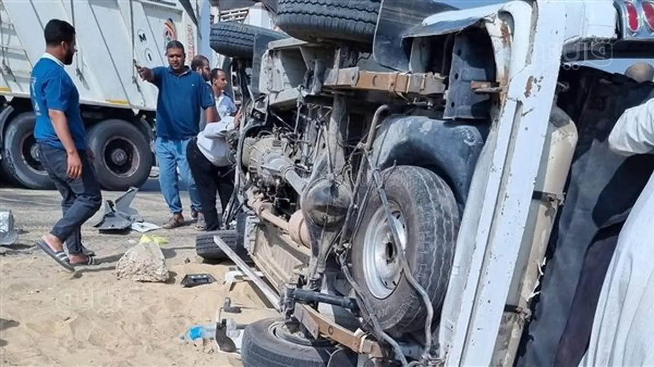 التقرير المروري يكشف تفاصيل حادث محور 26 يوليو وإصابة 6 أشخاص