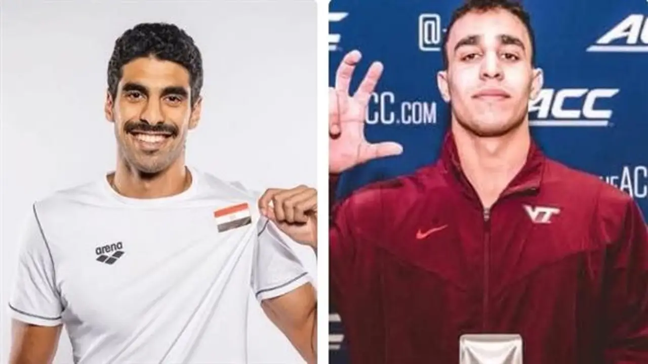 عبد الرحمن سامح يتأهل لنهائي سباق 50 متر فراشة في ألعاب البحر المتوسط