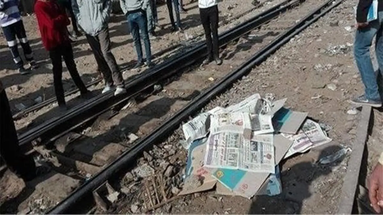 مصرع شاب تحت عجلات القطار في البدرشين