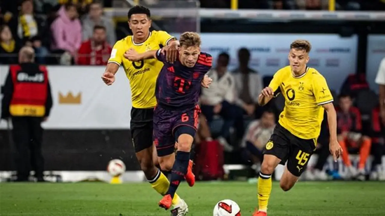 بايرن ميونخ يتوج بلقب كأس السوبر الألماني بفوز مثير على بوروسيا دورتموند