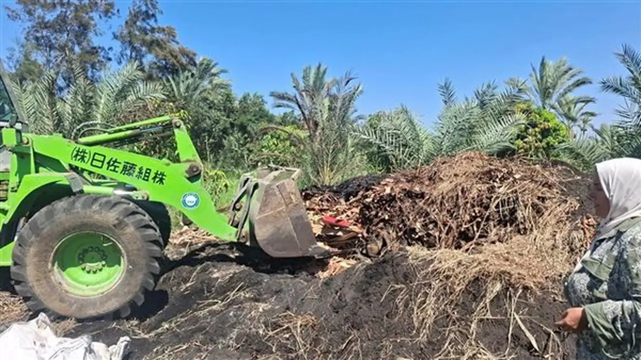 حملة مكبرة في كفر البطيخ تزيل 3 مكامير فحم عشوائية استجابة لشكاوى المواطنين