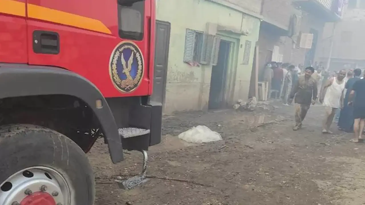 إصابة سيدتين بحروق جراء حريق أسطوانة بوتاجاز في الدقهلية