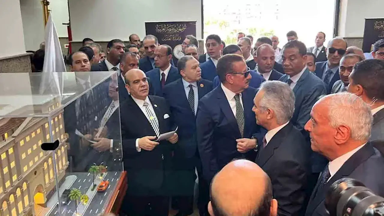 وزير العدل يفتتح محكمة بورفؤاد الجزئية الجديدة في بورسعيد – صور