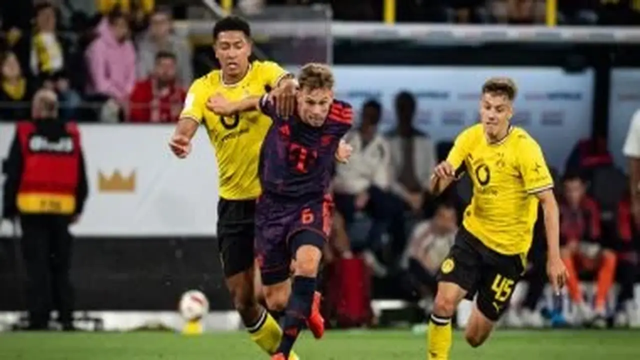 بايرن ميونخ يتوج بالسوبر الألماني بعد الفوز على دورتموند 2-1