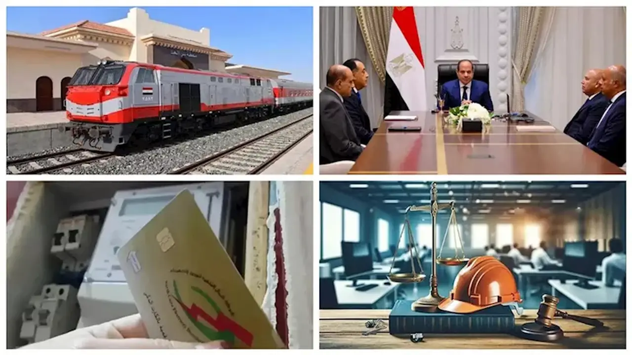 مواعيد تشغيل القطار السريع والمونوريل وخصومات السكة الحديد وتحذيرات الأرصاد: أبرز أحداث اليوم في مصر