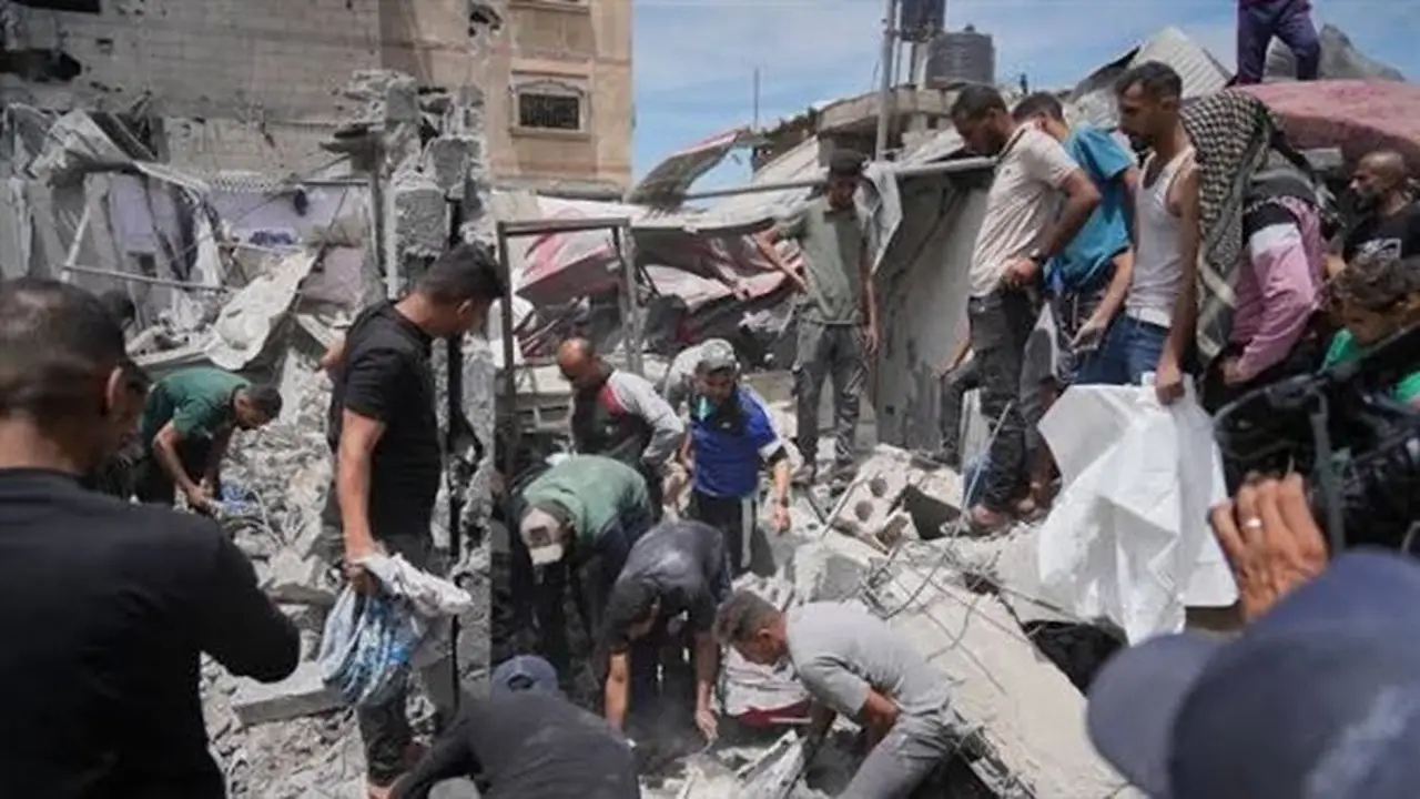 استشهاد ومصابون في غارة لطائرة مسيرة إسرائيلية على مخيم جباليا شمال قطاع غزة