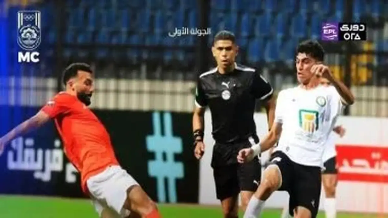 علي حسين يفتتح أهداف الدوري المصري بتسجيله في شباك البنك الأهلي