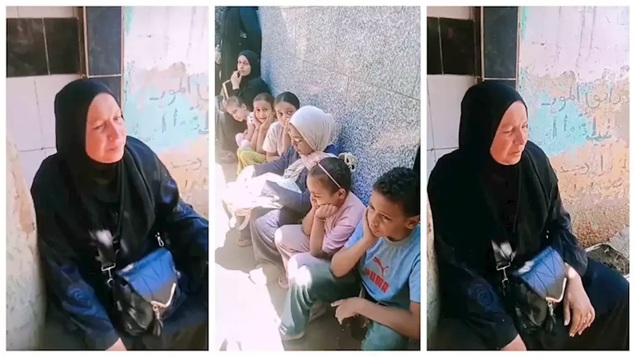 والدة ضحية طليقها في المنوفية تنهار أمام قبرها بعد صدور حكم بإحالة أوراق المتهم إلى المفتي – صور