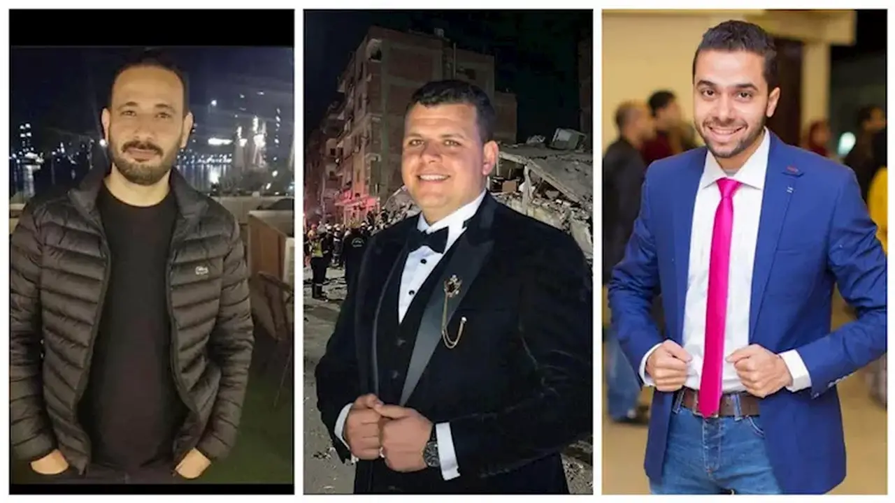 صور ضحايا انهيار عقار زفتى والحماية المدنية تواصل جهود رفع الأنقاض