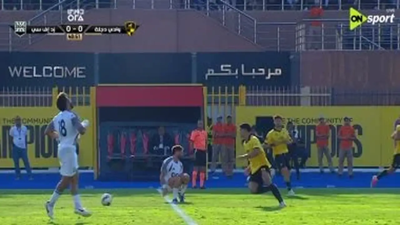 تعادل سلبي بين وادي دجلة وزد في الشوط الأول من الدوري الممتاز