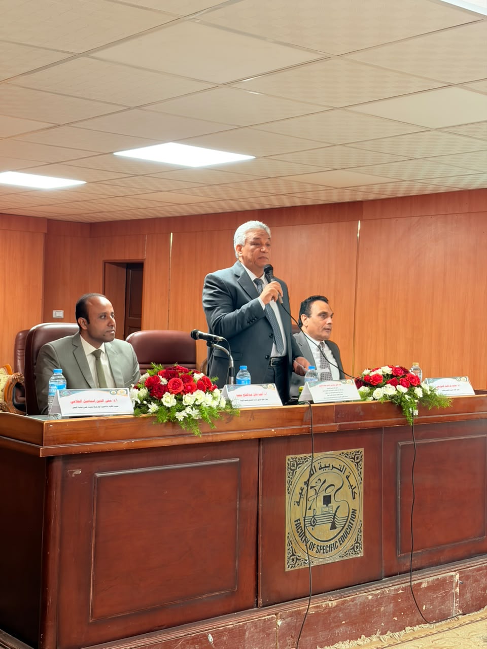 ندوة تثقيفية في جامعة المنصورة بمناسبة انتصارات أكتوبر 6