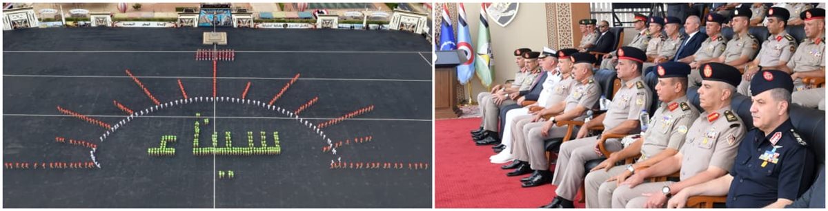 وزير الدفاع يشهد تخرج الدفعة 170 من كلية الضباط الاحتياط 3