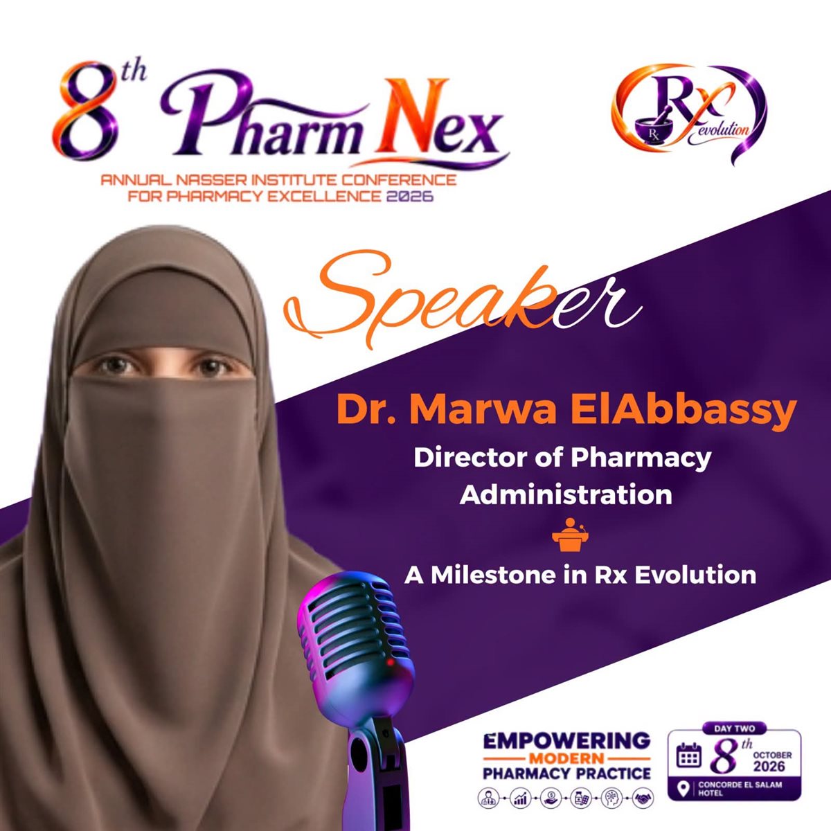 انطلاق فعاليات Pharm NEX 2026 لتعزيز الممارسة الصيدلية بمعهد ناصر 1000521512