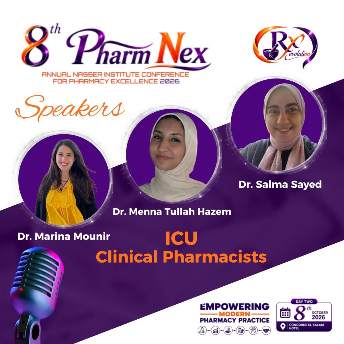 انطلاق فعاليات Pharm NEX 2026 لتعزيز الممارسة الصيدلية بمعهد ناصر 1000521504