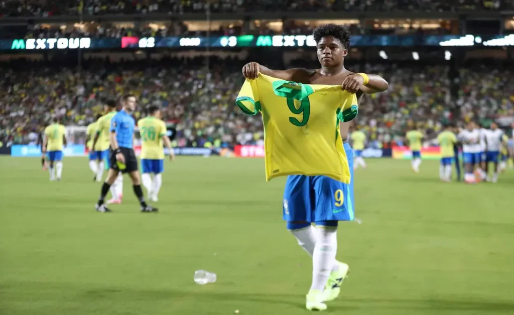 إندريك لاعب منتخب البرازيل - (المصدر:Gettyimages)