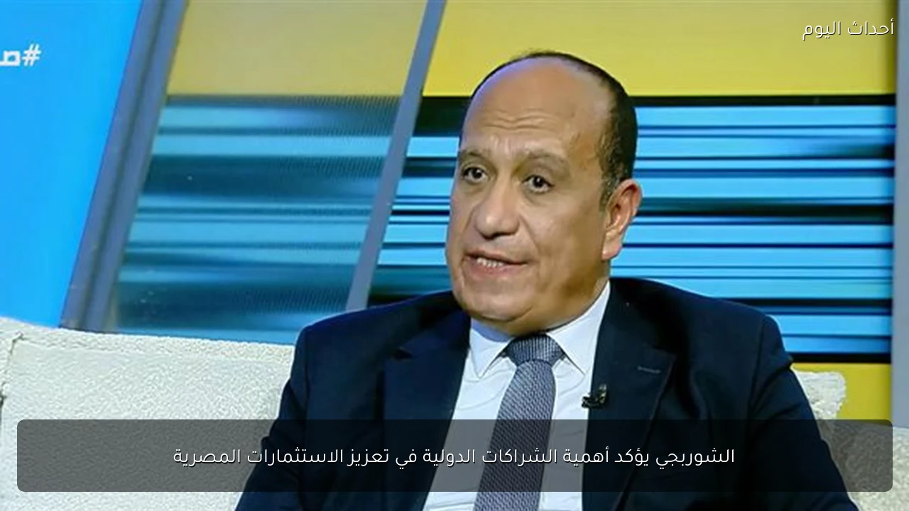 الشوربجي يؤكد أهمية الشراكات الدولية في تعزيز الاستثمارات المصرية
