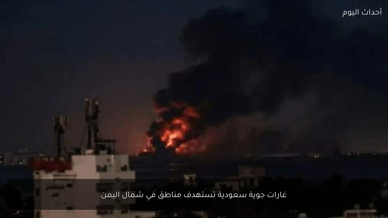 غارات جوية سعودية تستهدف مناطق في شمال اليمن