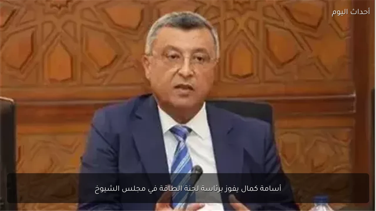 أسامة كمال يفوز برئاسة لجنة الطاقة في مجلس الشيوخ