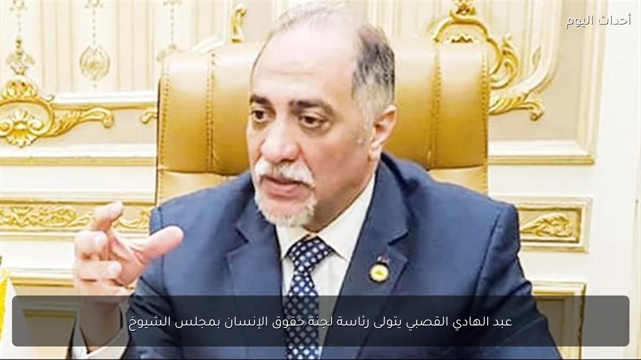 عبد الهادي القصبي يتولى رئاسة لجنة حقوق الإنسان بمجلس الشيوخ